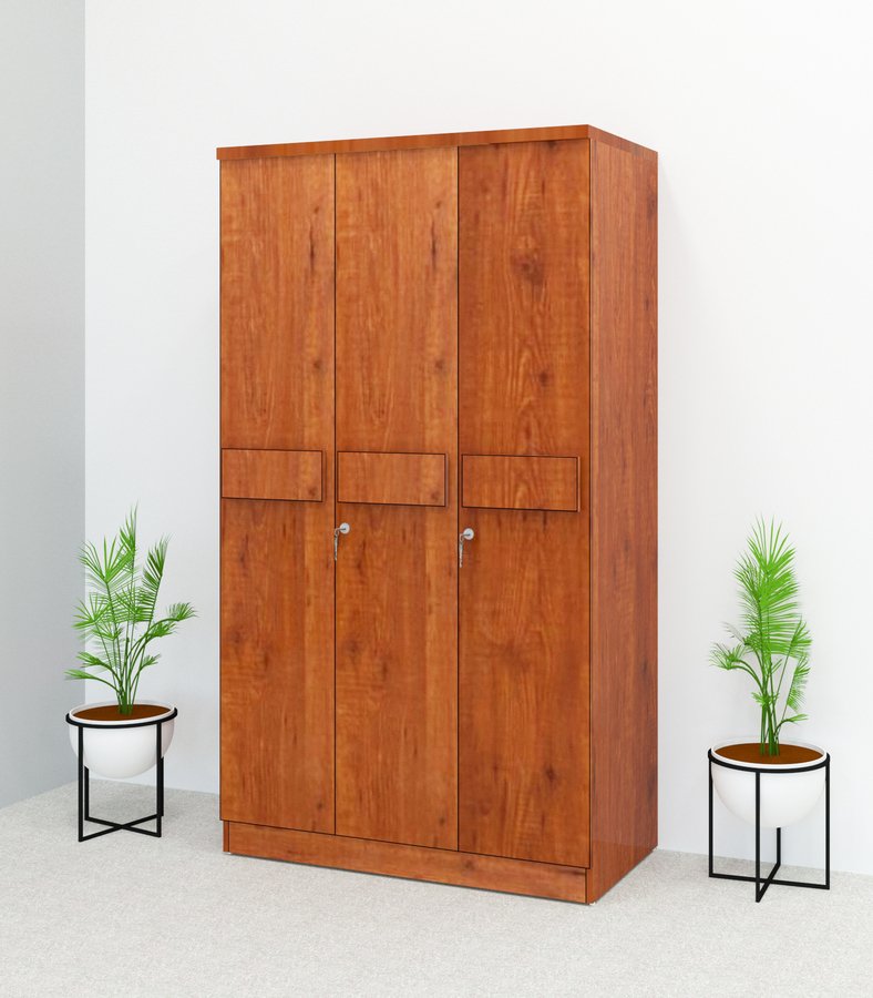 Prelam MDF Wardrobe with Storage and Locking